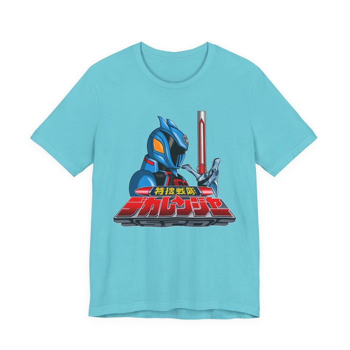 Dekaranger Deka Master Tee Super Sentai T Shirt Custom Graphic Art Cosplay Shirts Rangers Retro Vintage 90s