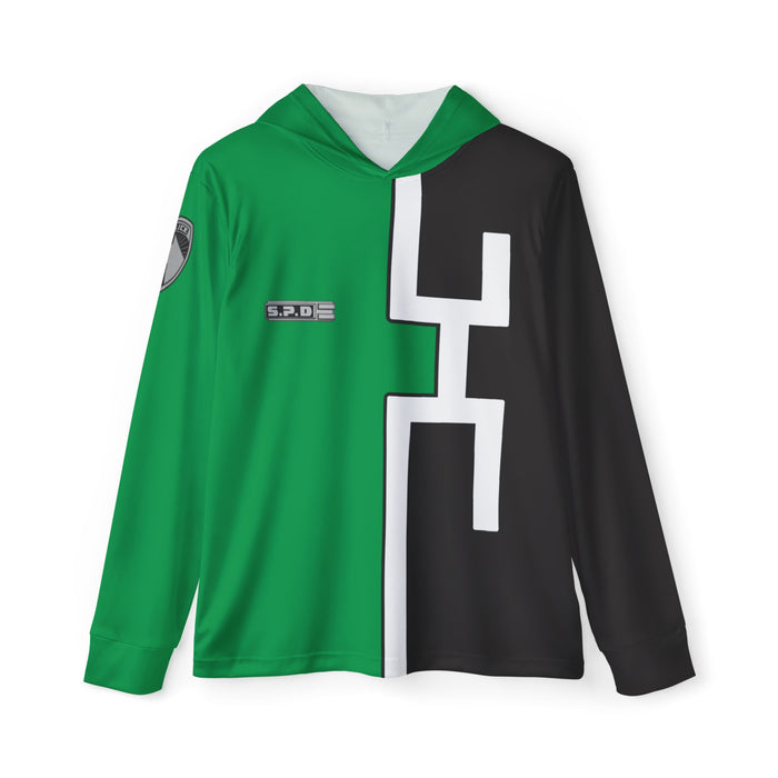 Dekaranger DekaGreen Hoodie (Full Print) Super Sentai Custom Lightweight, Breathable, Workout, Pull over, Fitness, Retro