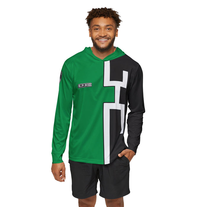 Dekaranger DekaGreen Hoodie (Full Print) Super Sentai Custom Lightweight, Breathable, Workout, Pull over, Fitness, Retro