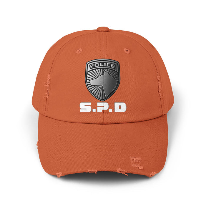 DekaRanger SPD Distressed Hat Super Sentai T Shirt Custom Graphic Art Cosplay Shirts  Retro Vintage 90s