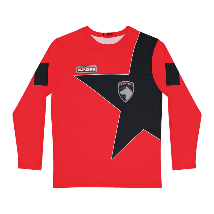 Dekaranger SPD FS Long Sleeve Shirt (Full Print) Custom Graphic Art Cosplay Shirts Rangers Retro Vintage 90s