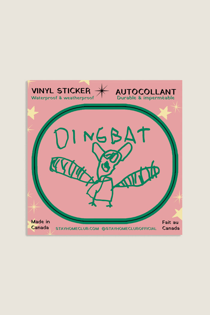 Dingbat Vinyl Sticker