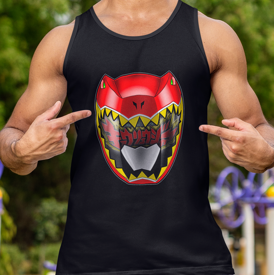 Dino Blaster Tank Super Sentai T Shirt Custom Graphic Art Cosplay Shirts Rangers Retro Vintage 90s
