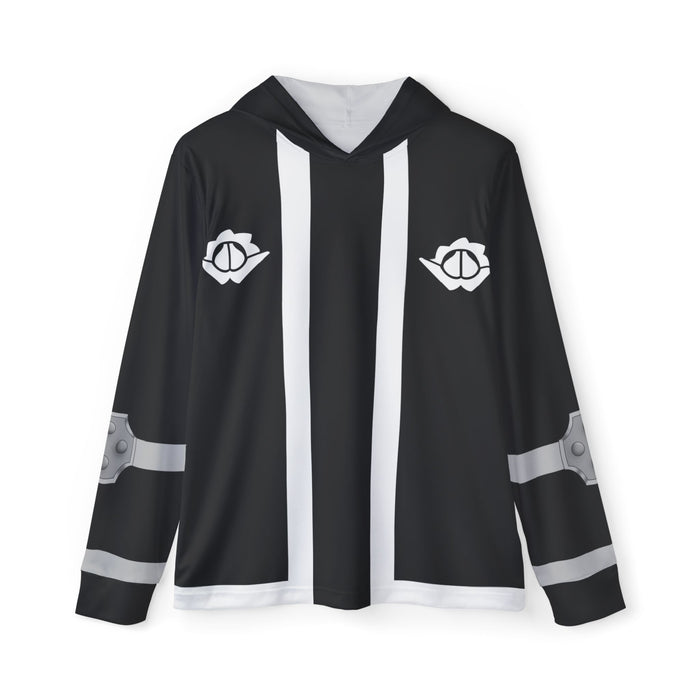 Don Brothers Black Hoodie (Full Print) Super Sentai Custom Lightweight, Breathable, Workout, Pull over, Fitness, Retro