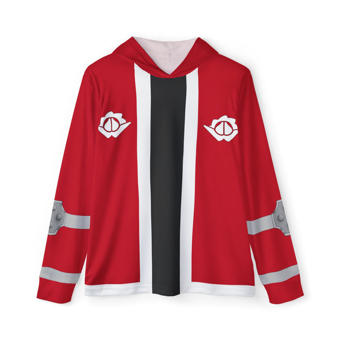 Don Brothers Red Hoodie (Full Print) Super Sentai Custom Lightweight, Breathable, Workout, Pull over, Fitness, Retro