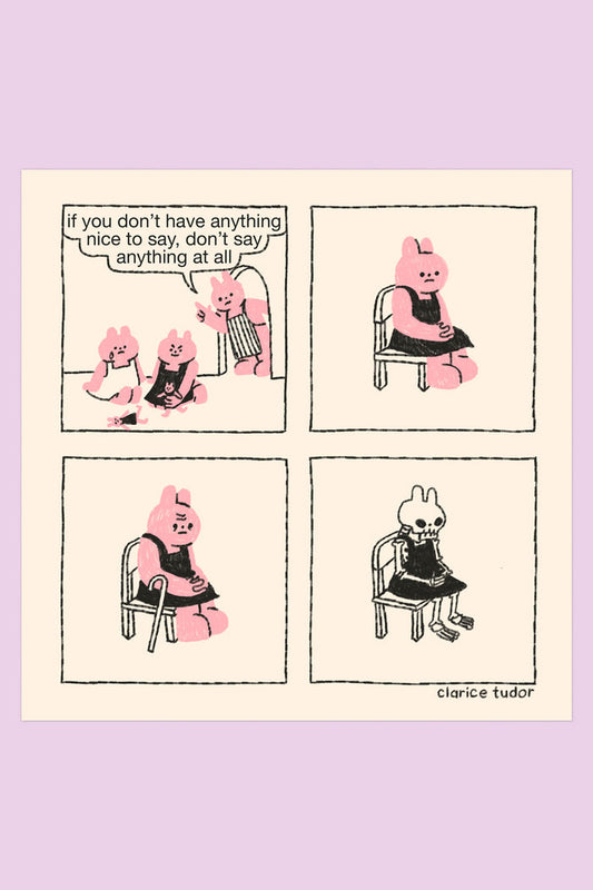 Don't Say Anything - Postcard Print