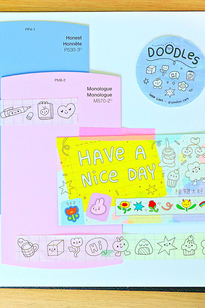 Doodles Washi Tape