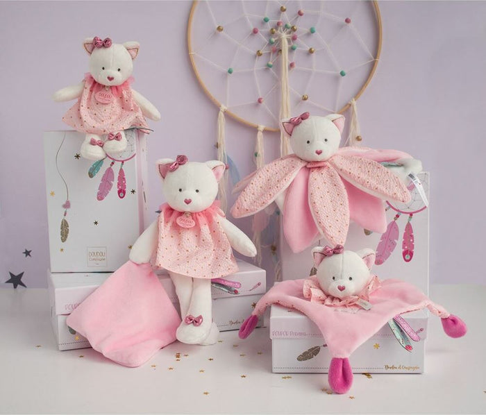 Doudou et Compagnie Dream Maker Cat Doudou Blanket Pal