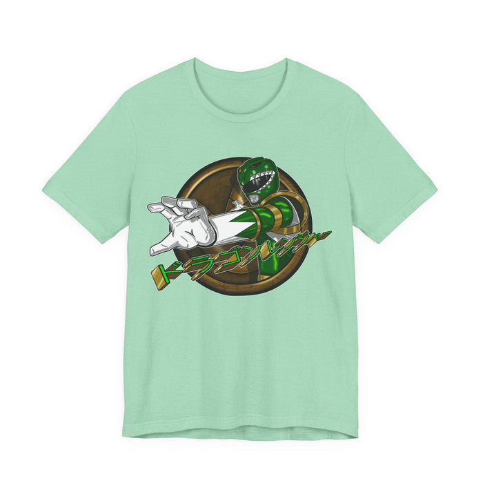 Dragon Ranger Burai Tee Super Sentai T Shirt Custom Graphic Art Cosplay Shirts Rangers Retro Vintage 90s