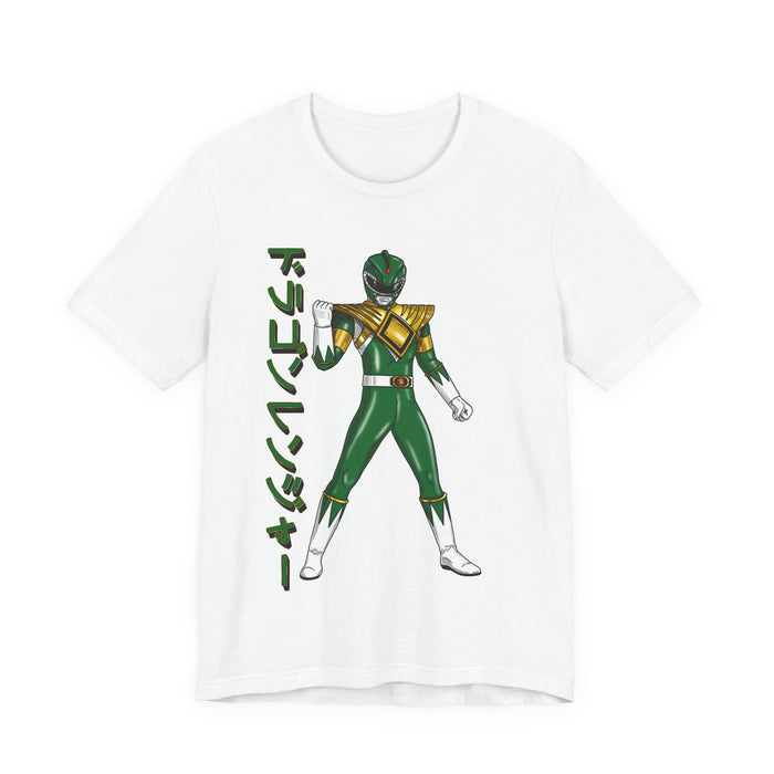 Dragon Ranger Tee Super Sentai T Shirt Custom Graphic Art Cosplay Shirts Rangers Retro Vintage 90s