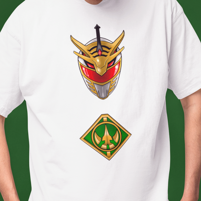 Drakkon Helmet Tee Super Sentai T Shirt Custom Graphic Art Cosplay Shirts Rangers Retro Vintage 90s