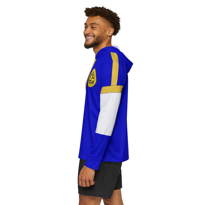 Dynaman Blue Hoodie (Full Print) Super Sentai Custom Lightweight, Breathable, Workout, Pull over, Fitness, Retro