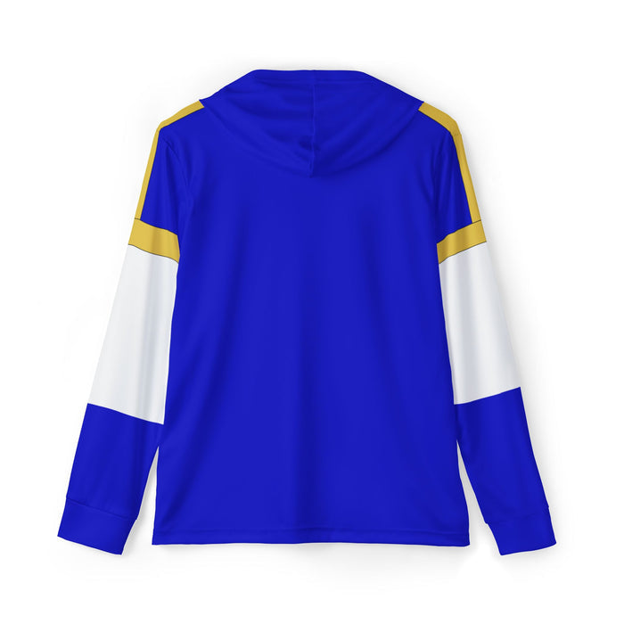Dynaman Blue Hoodie (Full Print) Super Sentai Custom Lightweight, Breathable, Workout, Pull over, Fitness, Retro