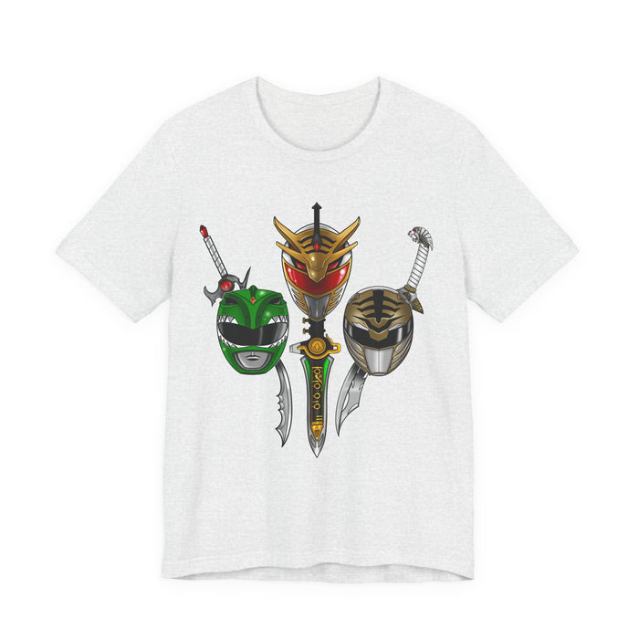 Evolution Tee Super Sentai T Shirt Custom Graphic Art Cosplay Shirts Rangers Retro Vintage 90s