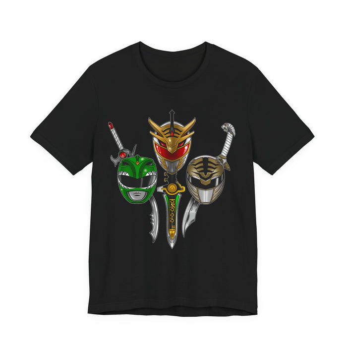 Evolution Tee Super Sentai T Shirt Custom Graphic Art Cosplay Shirts Rangers Retro Vintage 90s