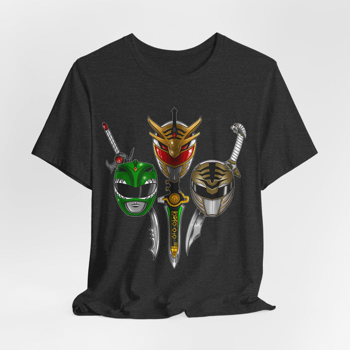 Evolution Tee Super Sentai T Shirt Custom Graphic Art Cosplay Shirts Rangers Retro Vintage 90s