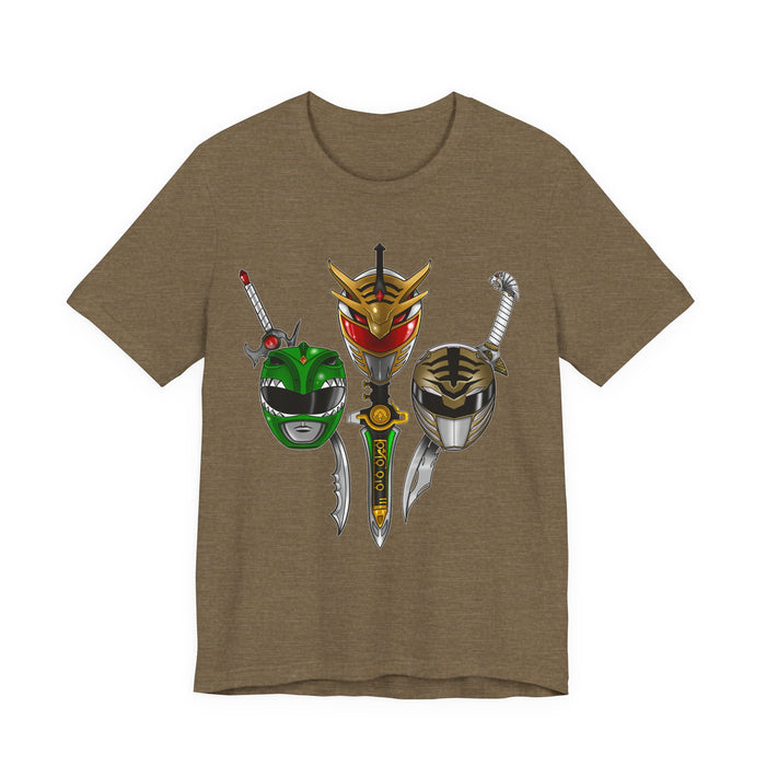 Evolution Tee Super Sentai T Shirt Custom Graphic Art Cosplay Shirts Rangers Retro Vintage 90s