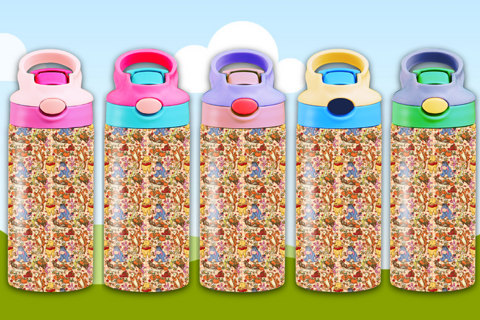 FALL WINNIE  WATER BOTTLE
