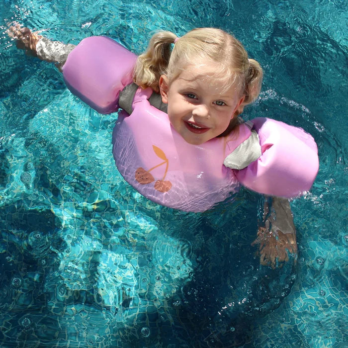 Floatie Jacket Cotton Candy Cherry 3-6