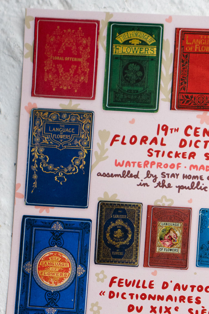 Floral Dictionaries - Mega Sticker Sheet