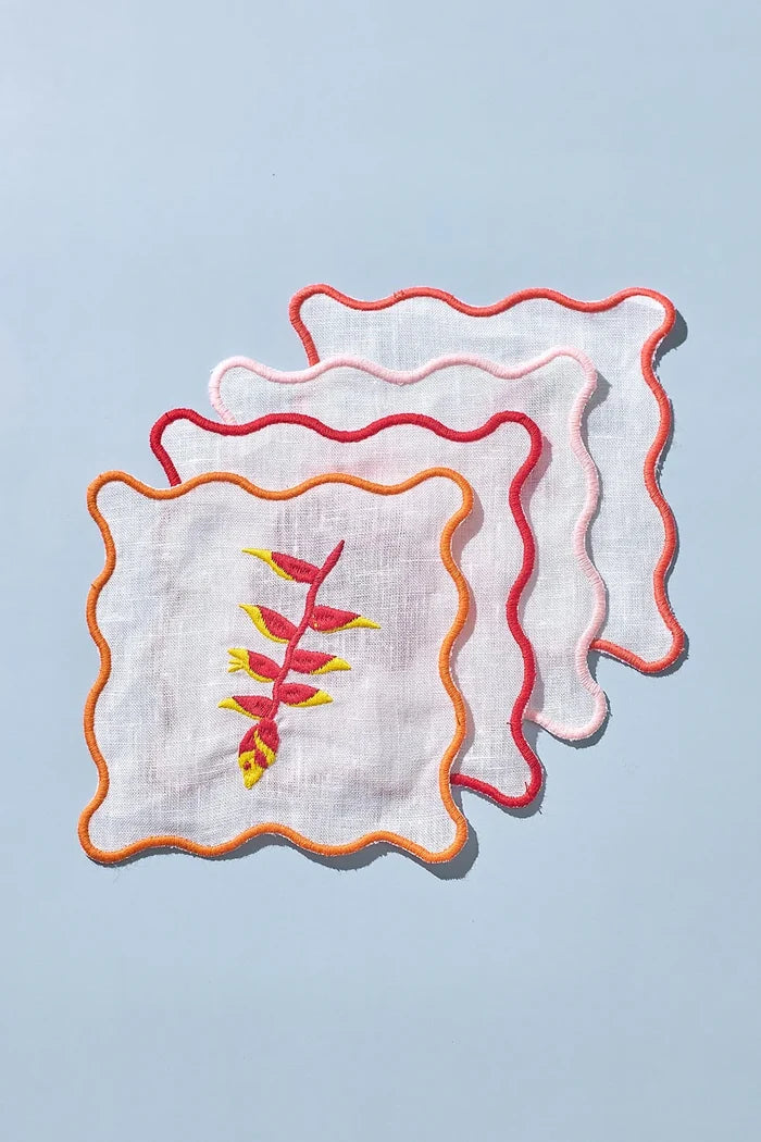 Flores Linen Napkin Set