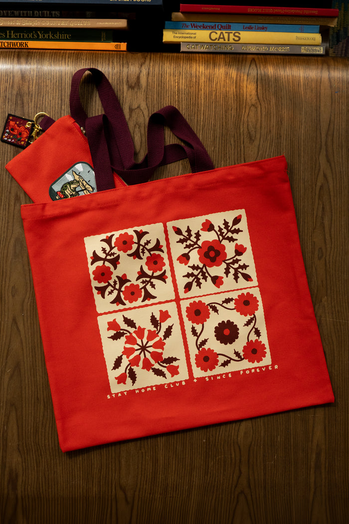 Four Blocks Flat Tote