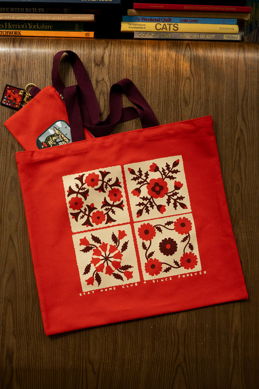 Four Blocks Flat Tote