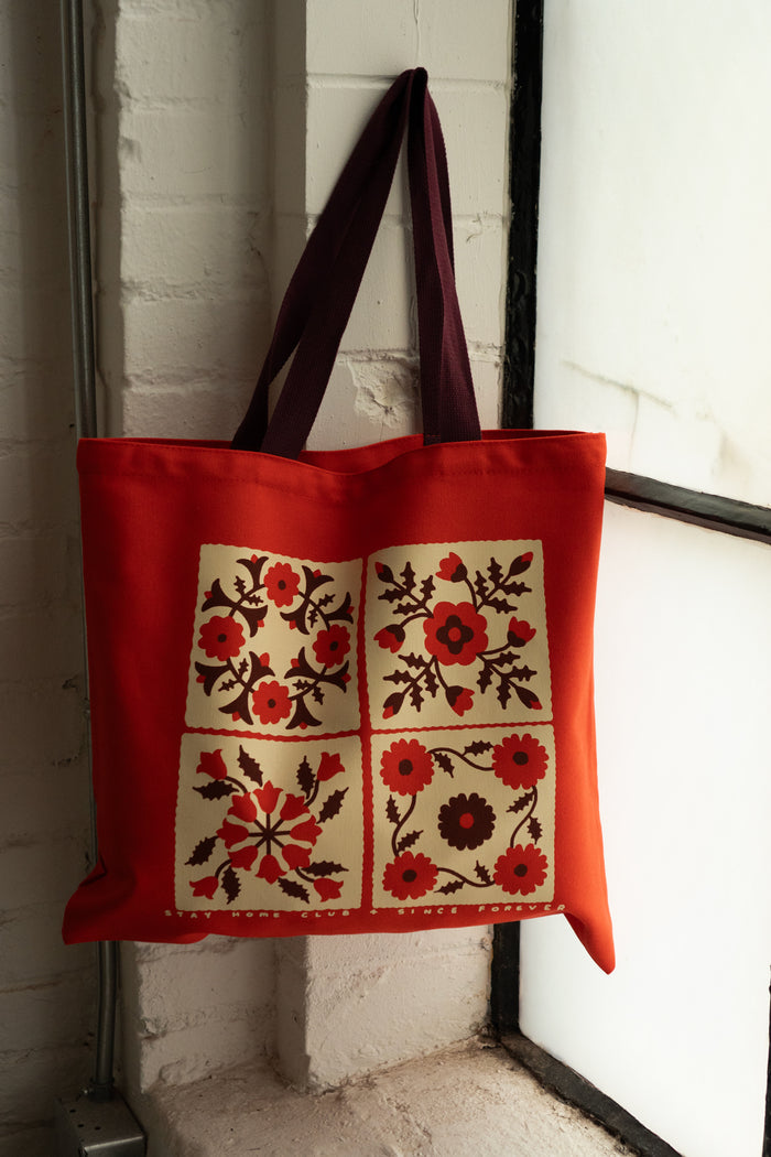 Four Blocks Flat Tote
