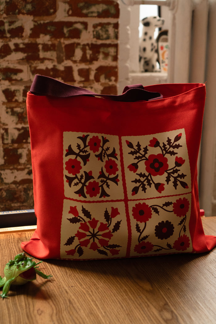 Four Blocks Flat Tote