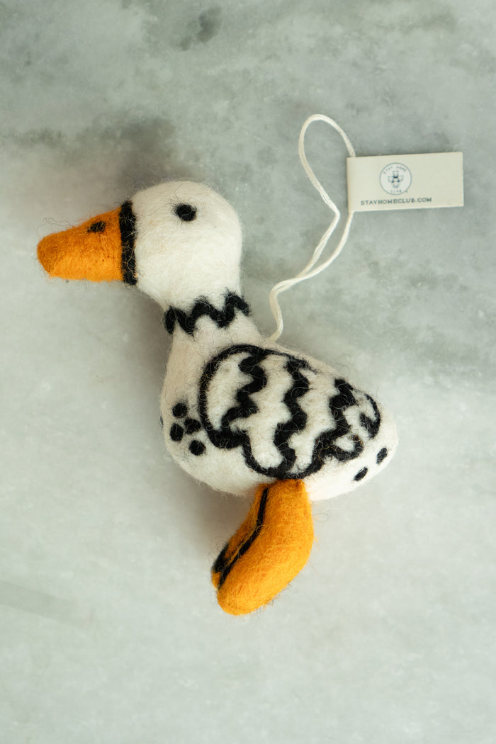 Fowl - Felted Wool Ornament