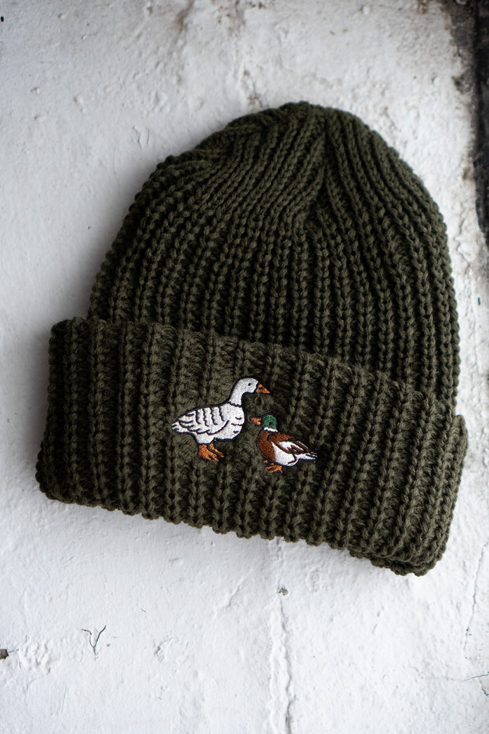 Fowl Chunky Knit Beanie