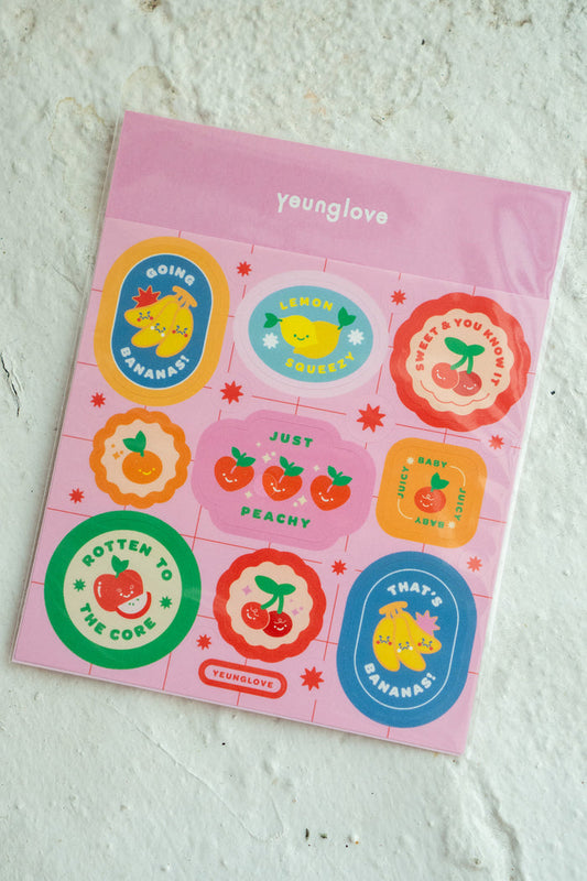 Fruit (Yeunglove) Sticker Sheet