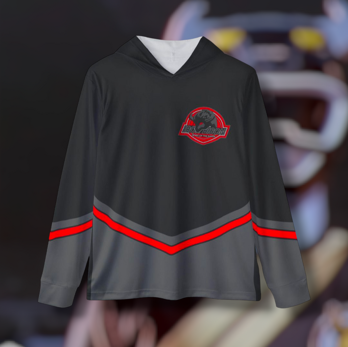 Super Sentai Inspired Gaoranger black ranger costume hoodie