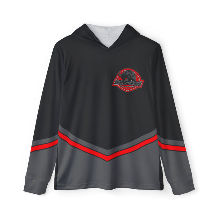 Gaoranger Black Hoodie (Full Print) Super Sentai Custom Lightweight, Breathable, Workout, Pull over, Fitness, Retro 90s