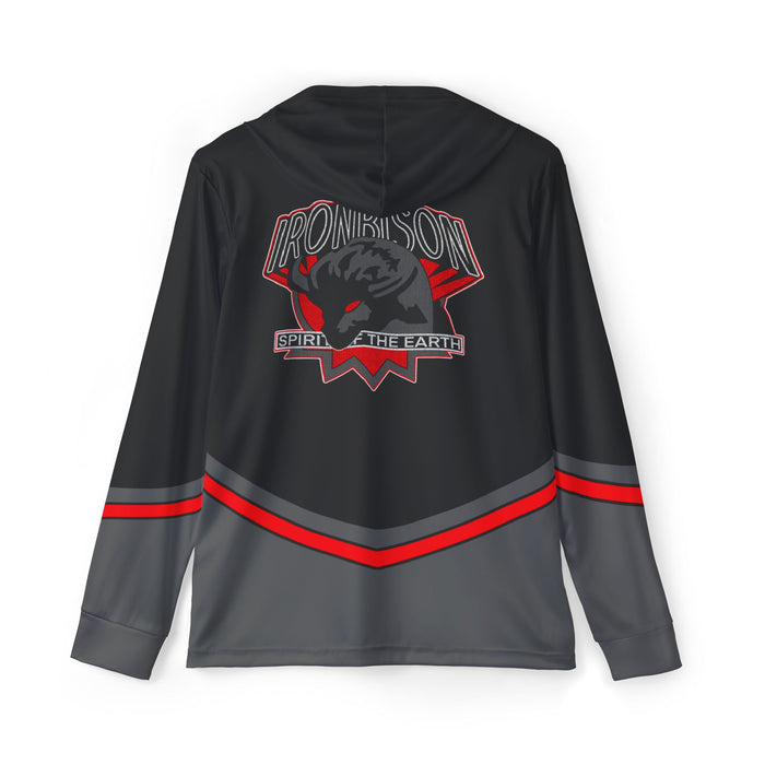 Gaoranger Black Hoodie (Full Print) Super Sentai Custom Lightweight, Breathable, Workout, Pull over, Fitness, Retro 90s
