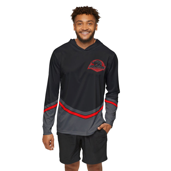 Gaoranger Black Hoodie (Full Print) Super Sentai Custom Lightweight, Breathable, Workout, Pull over, Fitness, Retro 90s