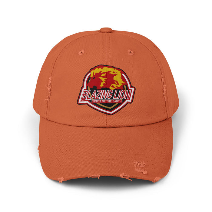 Gaoranger Blazing Lion Distressed Hat Super Sentai T Shirt Custom Graphic Art Cosplay Shirts Rangers Retro Vintage 90s