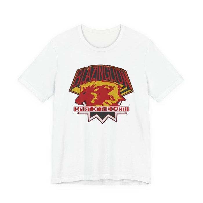 Gaoranger Blazing Lion Tee Custom Graphic Art Cosplay Shirts Rangers Retro Vintage 90s
