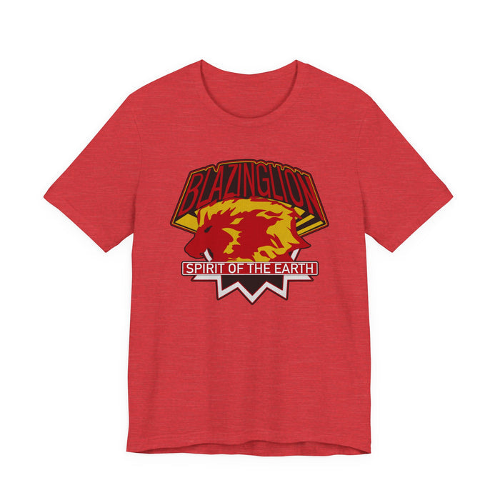 Gaoranger Blazing Lion Tee Custom Graphic Art Cosplay Shirts Rangers Retro Vintage 90s