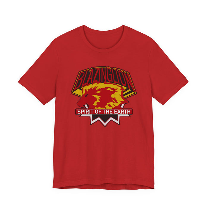 Gaoranger Blazing Lion Tee Custom Graphic Art Cosplay Shirts Rangers Retro Vintage 90s