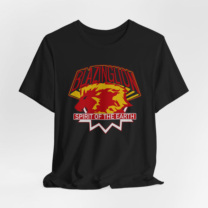 Gaoranger Blazing Lion Tee Custom Graphic Art Cosplay Shirts Rangers Retro Vintage 90s