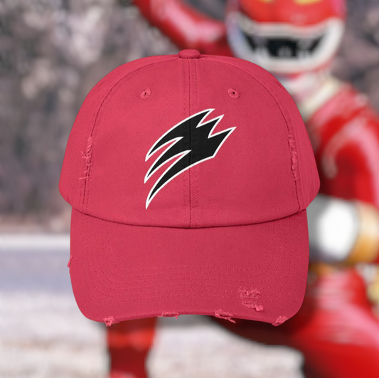 Gaoranger Distressed Hat Super Sentai T Shirt Custom Graphic Art Cosplay Shirts  Retro Vintage 90s