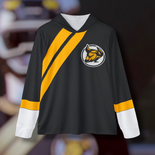 Gaoranger Gao Black Hoodie (Full Print) Lightweight, Breathable, workout, pull over, fitness Hoodie Super Sentai Custom