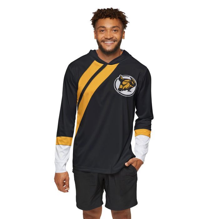 Gaoranger Gao Black Hoodie (Full Print) Lightweight, Breathable, workout, pull over, fitness Hoodie Super Sentai Custom