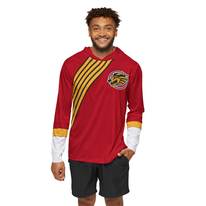 Gaoranger Gao Red Hoodie (Full Print) Lightweight, Breathable, workout, pull over, fitness Hoodie Super Sentai Custom