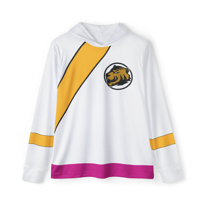 Gaoranger Gao White Hoodie (Full Print) Lightweight, Breathable, workout, pull over, fitness Hoodie Super Sentai Custom