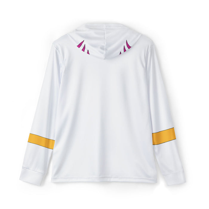 Gaoranger Gao White Hoodie (Full Print) Lightweight, Breathable, workout, pull over, fitness Hoodie Super Sentai Custom