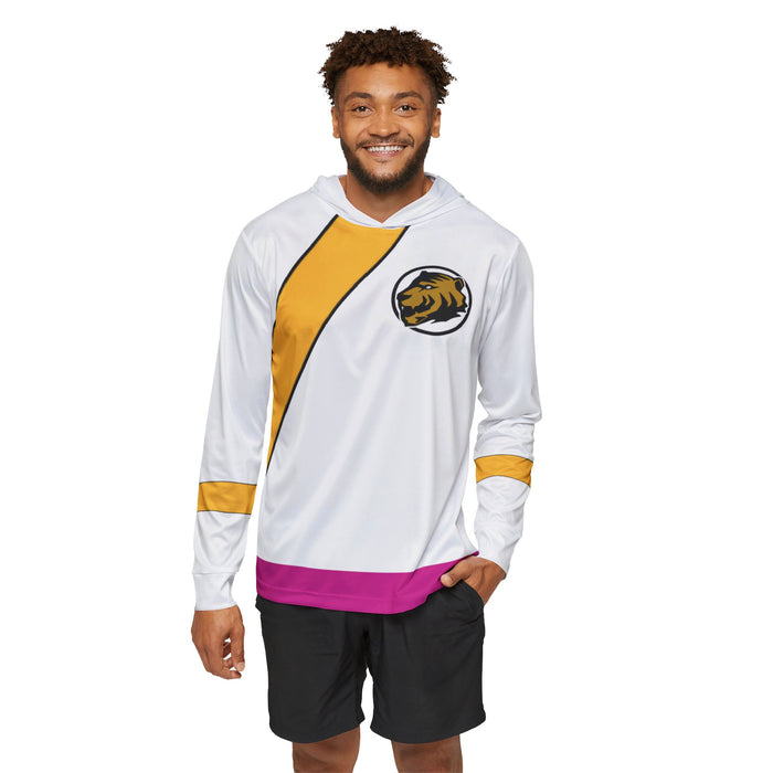 Gaoranger Gao White Hoodie (Full Print) Lightweight, Breathable, workout, pull over, fitness Hoodie Super Sentai Custom