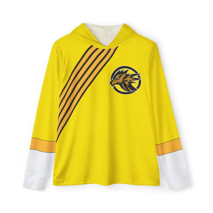 Gaoranger Gao Yellow Hoodie (Full Print) Lightweight, Breathable, workout, pull over, fitness Hoodie Super Sentai Custom