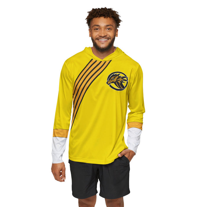 Gaoranger Gao Yellow Hoodie (Full Print) Lightweight, Breathable, workout, pull over, fitness Hoodie Super Sentai Custom